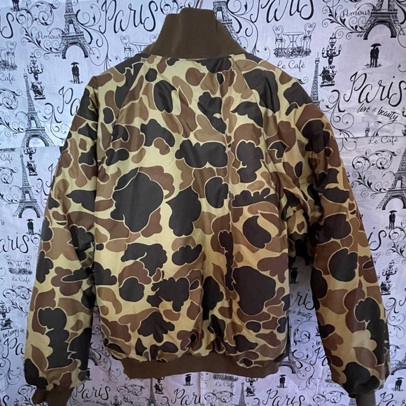 Columbia Camo Hunting Coat Reversible puffer men Large puffer - Picture 3 of 10